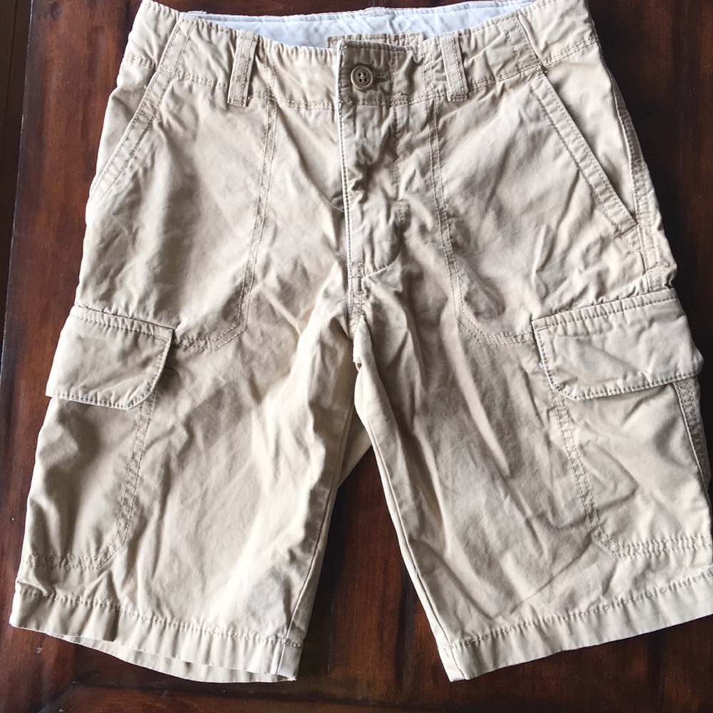 Gap Kids Boys Khaki Cargo Shorts Size 14